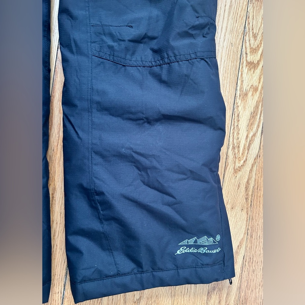 Eddie Bauer Kid Black Ski Snow Pants